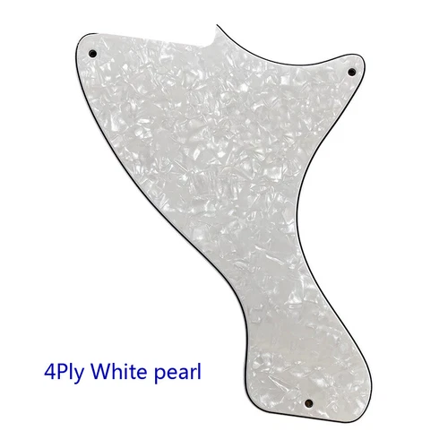 Parts For US  Gibson JR LP Les Paul Junior Guitar Pickguard White Pearl