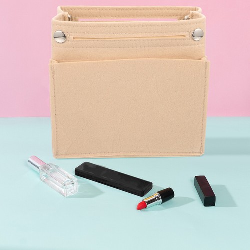 Cartera Inserto Bolsa de Cosméticos Miss Organizador Estante Pequeño para Bolsos de Mano - Imagen 3 de 12