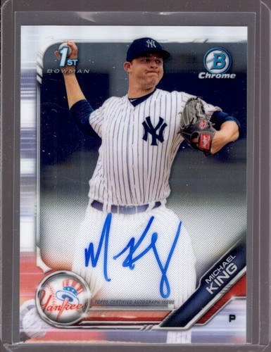 MICHAEL KING 2019 Bowman Chrome 1st Rookie RC Autograph Auto #CPA-MK