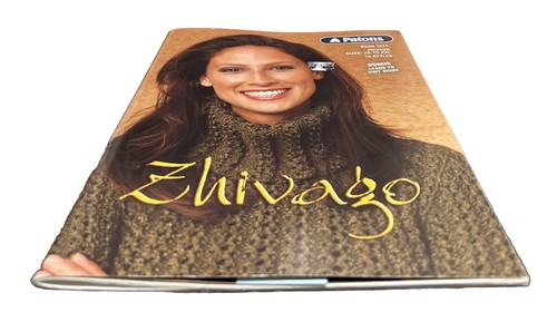 Patons Knitting Pattern Book 1211 Zhivago sizes xs - xxl 14 styles ladies women - Picture 8 of 8