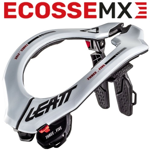 Leatt 2022 Adult 3.5 Neck Brace Protector White Large/X-Large Motocross Enduro - Picture 1 of 5