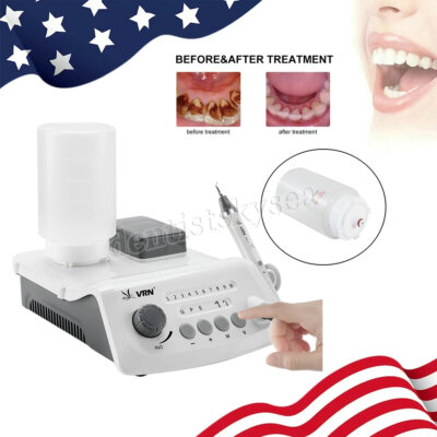 VRN Dental Ultrasonic Piezo Scaler Fits SKYSEA EMS 5 Tips LED Handpiece