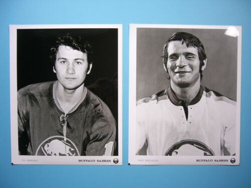 LOT SET 14 1970/71 BUFFALO SABRES HOCKEY PRESS PHOTOS GILBERT PERRREAULT ROOKIE - Picture 8 of 9