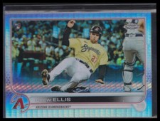 2022 Topps Chrome #77 Drew Ellis Prism Refractor Arizona Diamondbacks