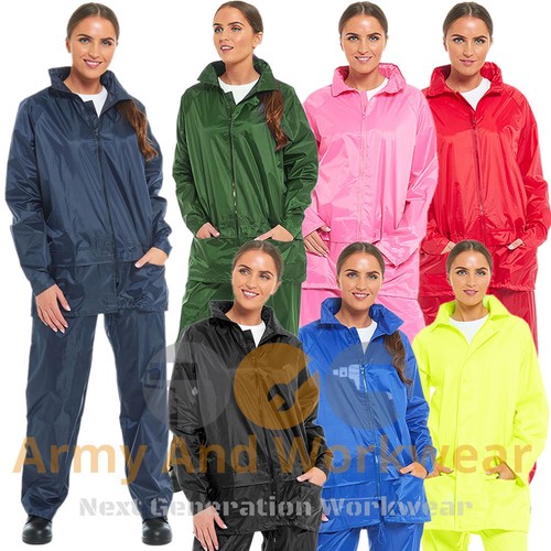 Ladies Waterproof Jacket Packaway Rain 
