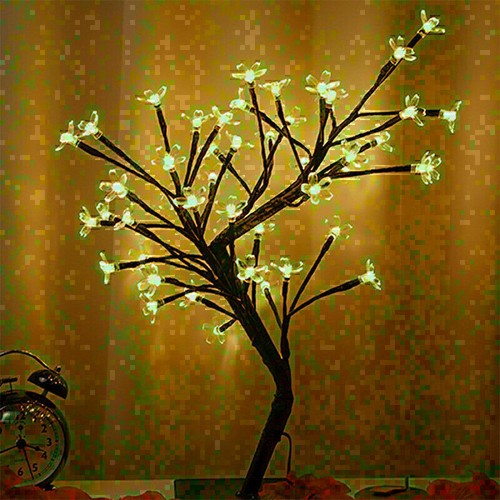 Cherry Blossom Bonsai Tree Light Decorative LED Tree Light DIY Artificial Light - Picture 5 of 11