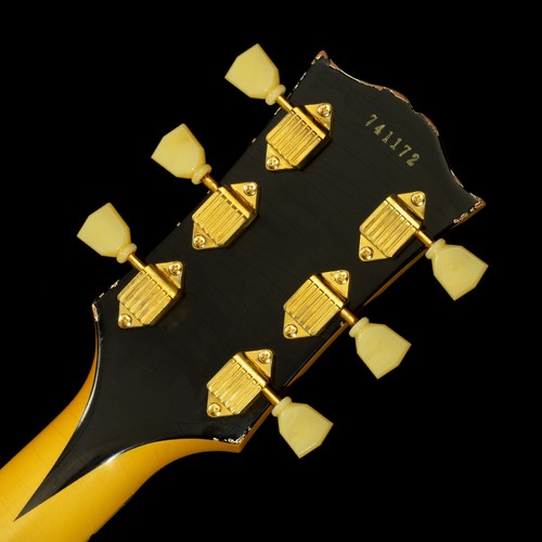 Gibson Murphy Lab 1957 Les Paul Custom Heavy Aged Heavy Antique White S/N:741172 - Picture 9 of 12