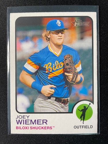 2022 Topps Heritage Minors Base Set You Pick Free Shipping!!! - 第 162/196 張圖片