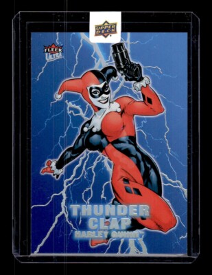 HARLEY QUINN 2025 UD FLEER ULTRA DC THUNDER CLAP INSERT CDD EXCLUSIVE CARD #14