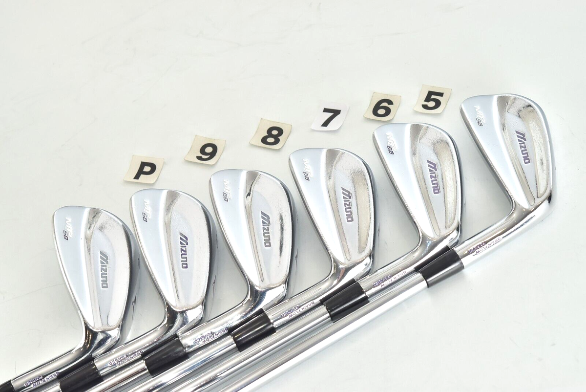 Mizuno MP-68 Forged 5-6-7-8-9-P RH Irons DG X100 Extra Stiff Mizuno MP-68 Forged 5-6-7-8-9-P RH Irons DG X100 Extra Stiff