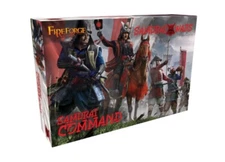 new FIREFORGE GAMES SWCO01-BS SAMURAI WARS SAMURAI COMMAND 14 MULTIPART 28mm