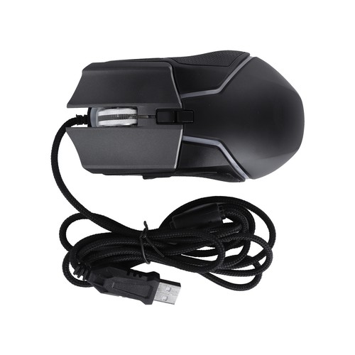 Gaming Mouse Adjustable Dpi Mechanical Ergonomic Rgb Lighting Wired Mice For MPF - Picture 7 of 24