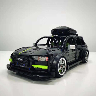 TGL TaiGaoLe T5023 Audi RS6 Technic Sportscar 2.896 Pcs Rennwagen Sportwagen NEU