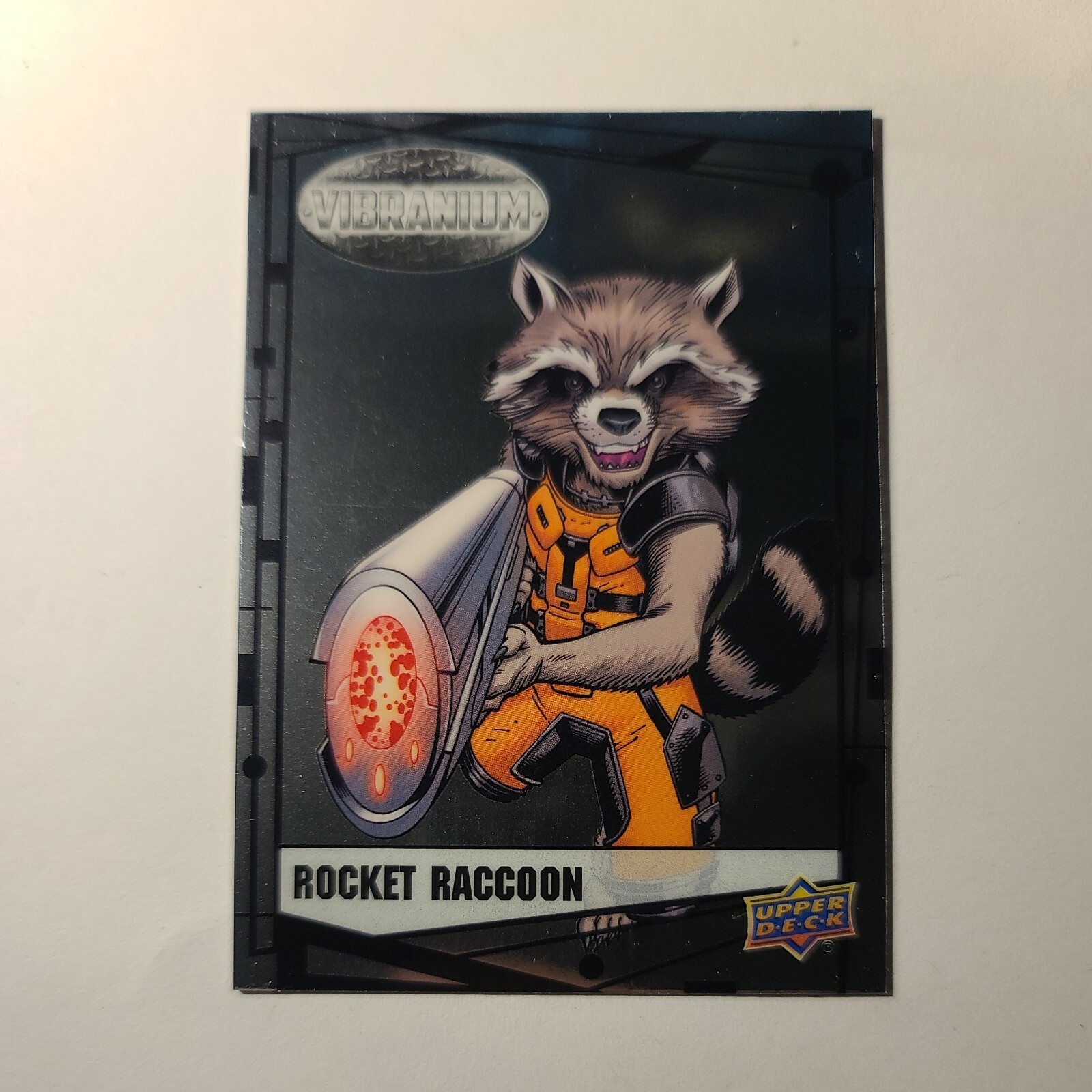Rocket Raccoon - 2015 Marvel Vibranium Card No. 9