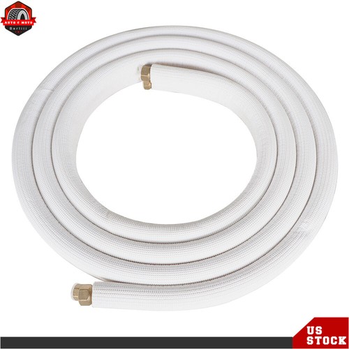 Kit de instalación apto para sistemas de mini bomba de calor dividida 3/8 pulgadas - 5/8 pulgadas de diámetro 16 pies EE. UU. - Imagen 2 de 11