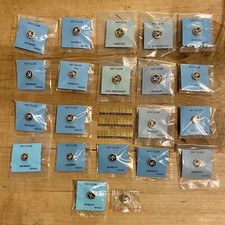 Key Club International Gold Lapel Pin 53 pc Set Secretary Advisor Director Tabs