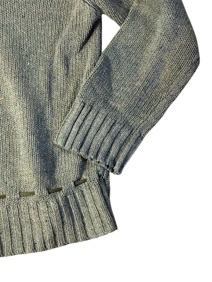 Suéter verde hombre viejo mujer vintage Cabin Creek grande holgado cabincore exterior Foto 3 de 4