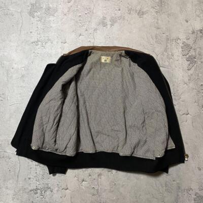 NOUCAT Teddy Vintage Stadium Jumper Black/Brown Size M 90s NOUCAT Teddy Vintage Stadium Jumper Black/Brown Size M 90s