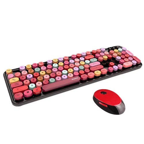 Kabelloses Tastatur- -Set Mädchen Gaming-Tastatur E-Sport-Tastatur