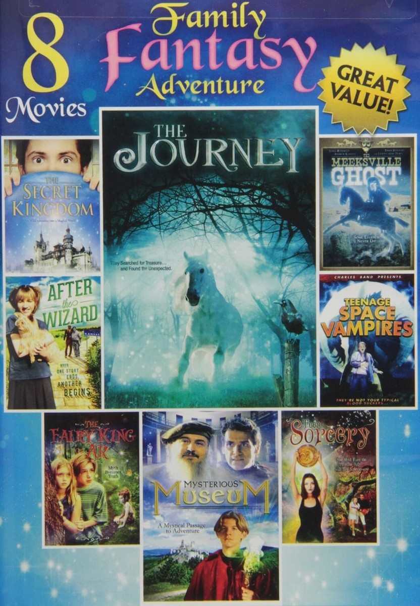 DVD Family Fantasy Adventure 8 Movies Journey Secret Kingdom After