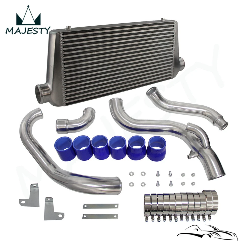 Kit Intercooler Para Nissan Silvia 240SX 200SX S14 S15 SR20DET 2.0T 1995-1998 BL Foto 3 de 4