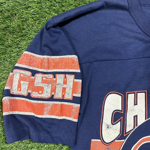 Vintage 80’s Chicago Bears George Halas Jersey Shirt Size M Made In USA - Picture 5 of 8