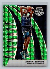 2023 Mosaic Anthony Edwards #19 Elevate Mosaic Green Timberwolves
