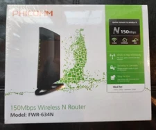 New Factory Sealed PHICOMM FWR-634N Wireless N 150 Router - Easy to Use