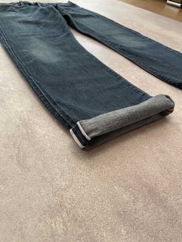 RRL Double RL Men's Low Straight Selvedge Jeans 36x34 Made in USA Japan Denim - Picture 8 of 23
