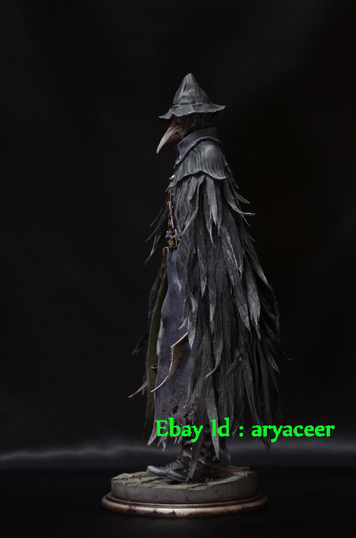 1/6 GK Figure Unpainted Resin Model Bloodborne Hunter of Crow