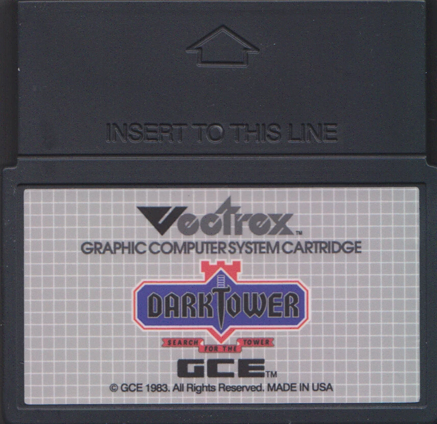 Vectrex Dark Tower BOXED, Complete Manual, Overlay - BRAND NEW! - Image 3 of 4
