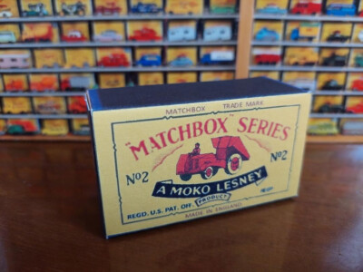      Matchbox Nr. 2 Dumper Moko Box A Matt 280g IRL Druck&Verarbeitung gut  
