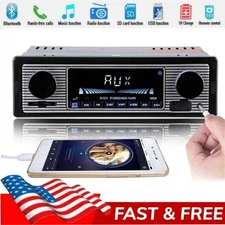 Bluetooth Car Stereo Radio Car MP3 Player Handsfree FM USB /SD/AUX w/ Remote US