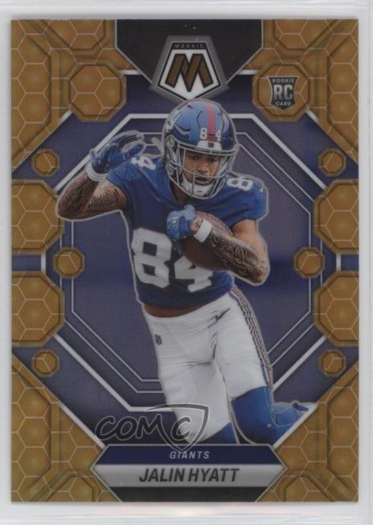 2023 Panini Mosaic Rookies Honeycomb Prizm Jalin Hyatt #329 Rookie RC 0e5i