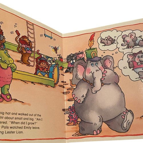 3 HC Board Books Barry's Big Bread/Numbers/Sizes Early World of Learning 1987 - Foto 9 di 11
