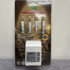 2000 Lemax 54100 Village Power Adapter Charger 3 Volts w/ 4 Output Jacks NOS