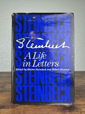 Steinbeck; A Life in Letters US HC 1st SIGNED By Elaine Steinbeck & R. Wallsten