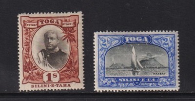 Tonga - #49-50 mint, cat. $ 46.00