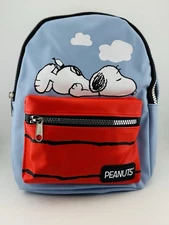 Peanuts Snoopy mini Backpack New with tags Red Doghouse