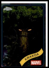 2025 Topps Chrome Marvel #180 Krakoa