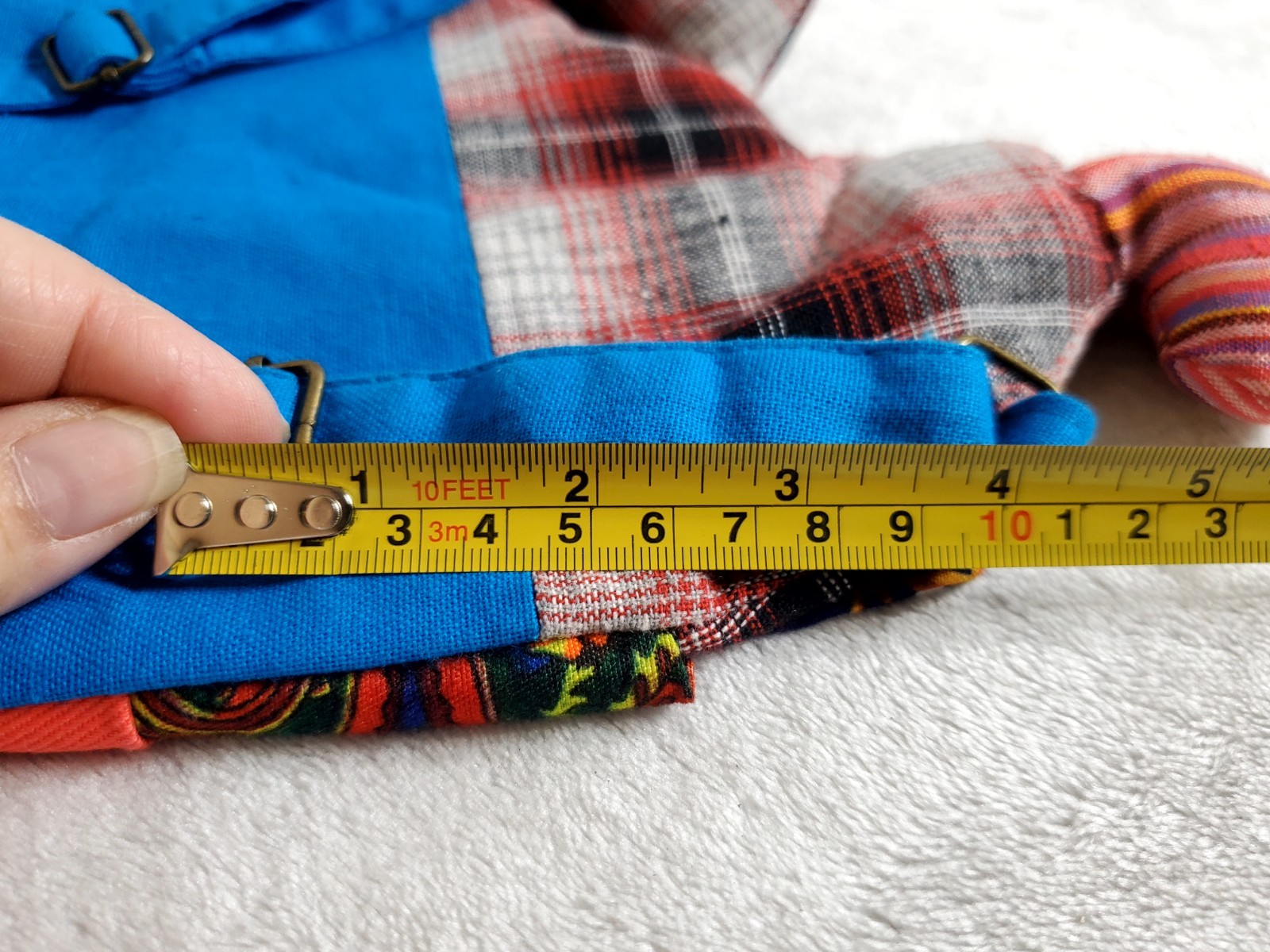 Handmade Owl Patchwork Multi-colored And Multi Pa… - image 14