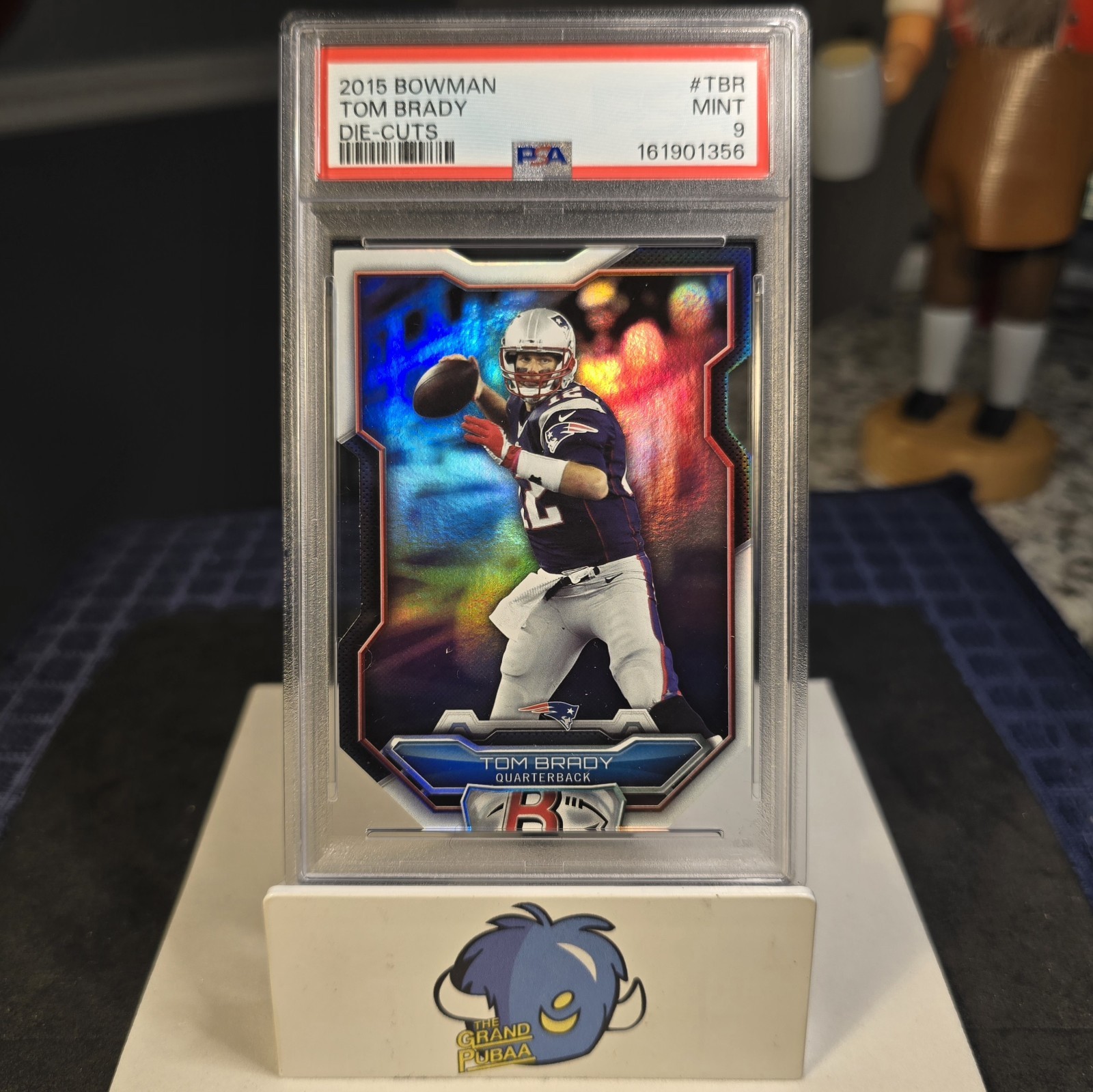 🔥🏈 TOM BRADY ✨️ PSA 9 🏈🔥 2015 Bowman - Die-Cuts #BCDC-TBR ⚠️NEW SLAB view 5