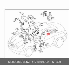 Mercedes-Benz Lautsprecher SLK R171 A1718201702 Original Neu Mercedes-Benz Lautsprecher SLK R171 A1718201702 Original Neu