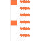 2 Pieces Marking Flag Ground Markers Construction Flags Irrigation
