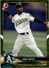 2018 Bowman Prospects Camo #BP95 Jorge Mateo - BB