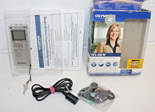Olympus WS-500M 545 Hours Handheld Digital Voice Recorder SILVER in box, WORKS!