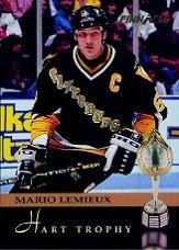 Mario Lemieux #221 1993 Pinnacle card