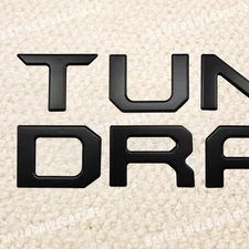 Tailgate Insert Letters for 2022-25 Tundra Sticker Emblem Decal Black Nameplates