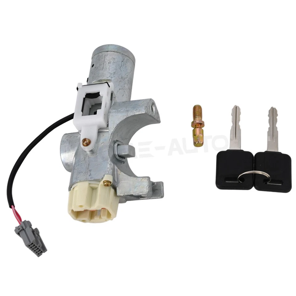 Interruptor de cilindro de bloqueo de encendido automático con 2 llaves D8700-ZW80A para Nissan Sentra 2013-19 Foto 2 de 4