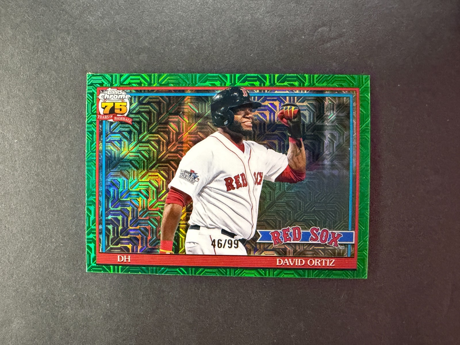 David Ortiz 2026 Topps Series 1 Silver Pack /99 #91C-10